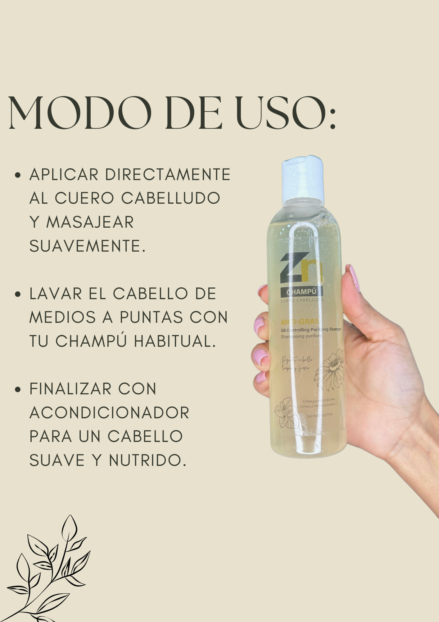 ZN™ - SHAMPOO ANTIGRASA