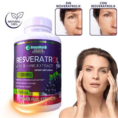 RESVERATROL™ - Pastillas para una vida más saludable