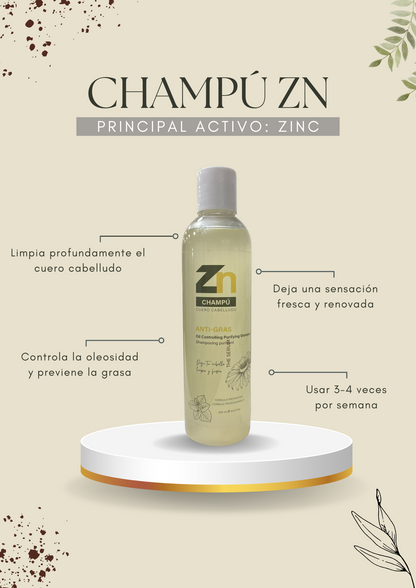 ZN™ - SHAMPOO ANTIGRASA